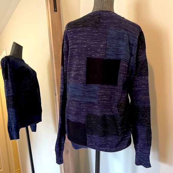 Desigual Cotton Top with wool texture effect SoCool! Brand new without tag large - Picture 6 of 9